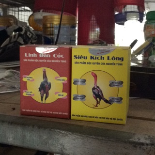 Combo linh Đan cóc+kích lông ưu việt gà chọi