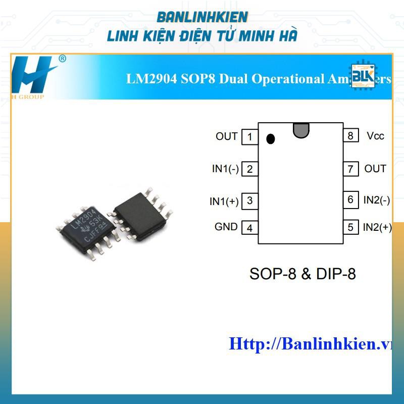 IC Khuếch Đại LM2904 SOP8