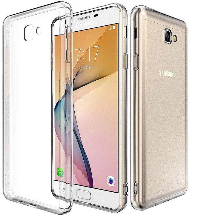 [BH 1 ĐỔI 1] Ốp lưng silicon dẻo trong suốt cho Samsung Galaxy J7 Prime mỏng 0.6mm chính hãng Ultra Thin