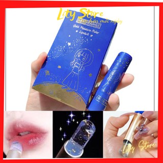 Son dưỡng ẩm dạng thạch xanh Herorange trong suốt, hộp đựng sang trọng, thay đổi màu hoặc không màu, mùi thơm