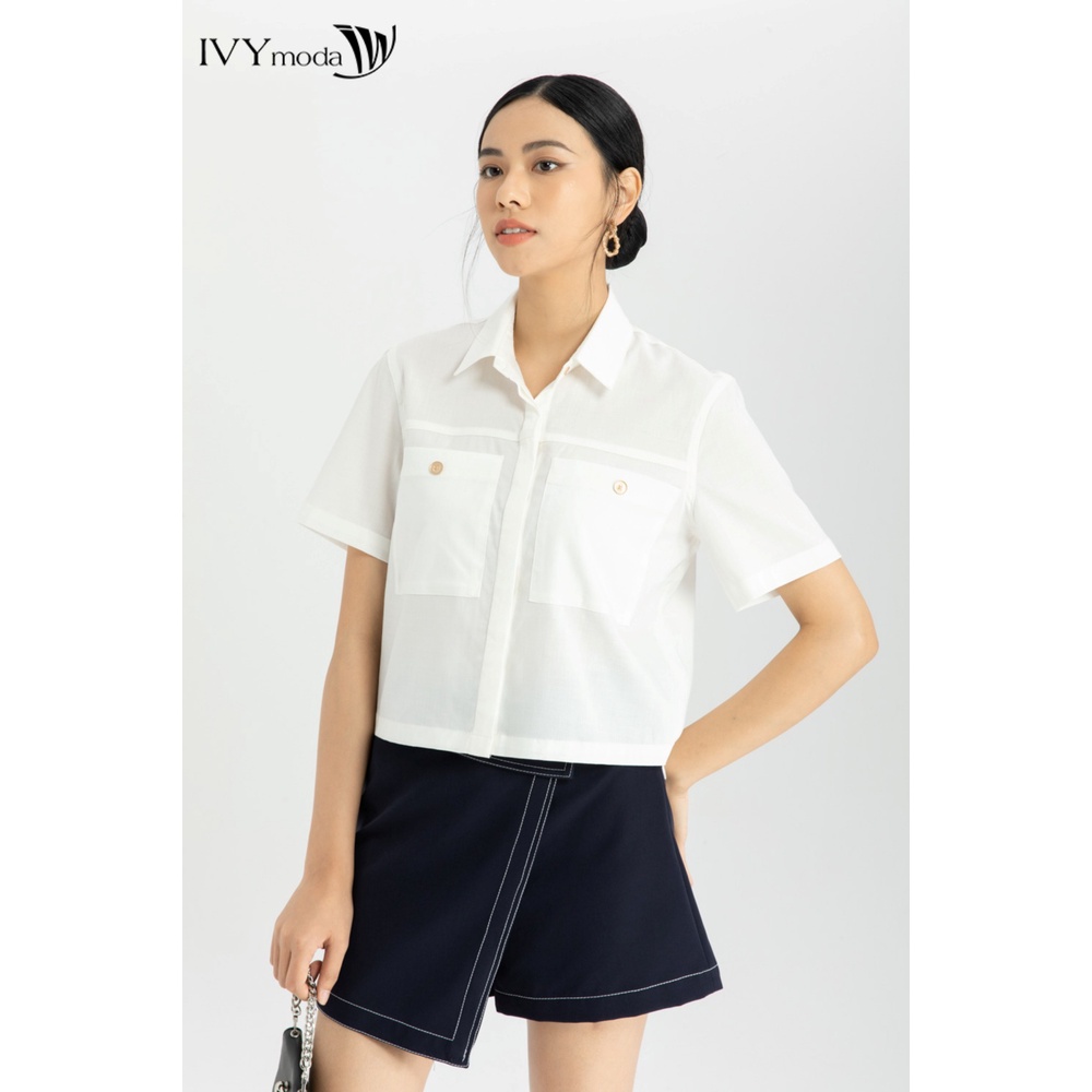 [NHẬP WABRTL5 GIẢM 10% TỐI ĐA 50K ĐH 250K ]Quần sooc nữ giả váy IVY moda MS 20B8547 | BigBuy360 - bigbuy360.vn