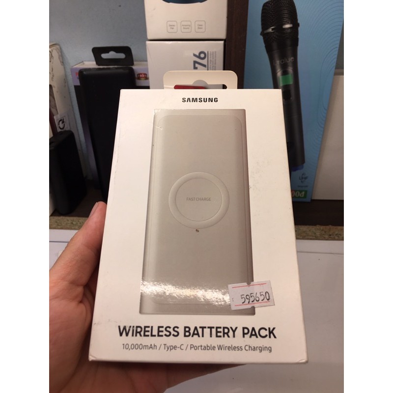 Pin Sạc Dự Phòng không dây Samsung Wireless Charger EB-U1200 10.000 mAh - Hàng Chính Hãng