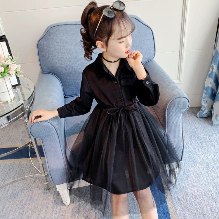 Đầm Tay Dài Dáng Rộng Phong Cách Thời Trang Mới 2022 Cho Bé Gái