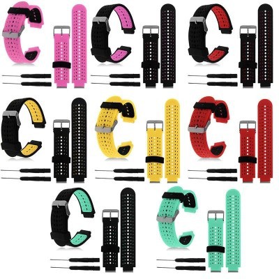 Dây đeo silicone cho đồng hồ Garmin Forerunner 220 230 235 620 630 735
