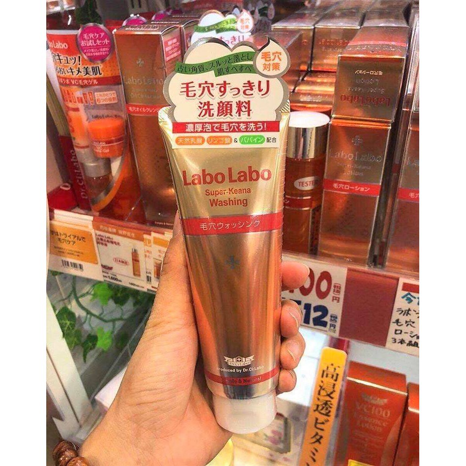 Sữa Rửa Mặt Labo Labo Super Keana 120g Nhật Bản