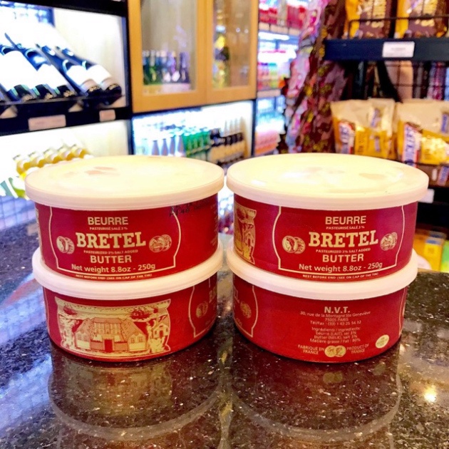 BƠ MẶN BRETEL  250g [date 07/2020]- BƠ PHÁP truyền thống