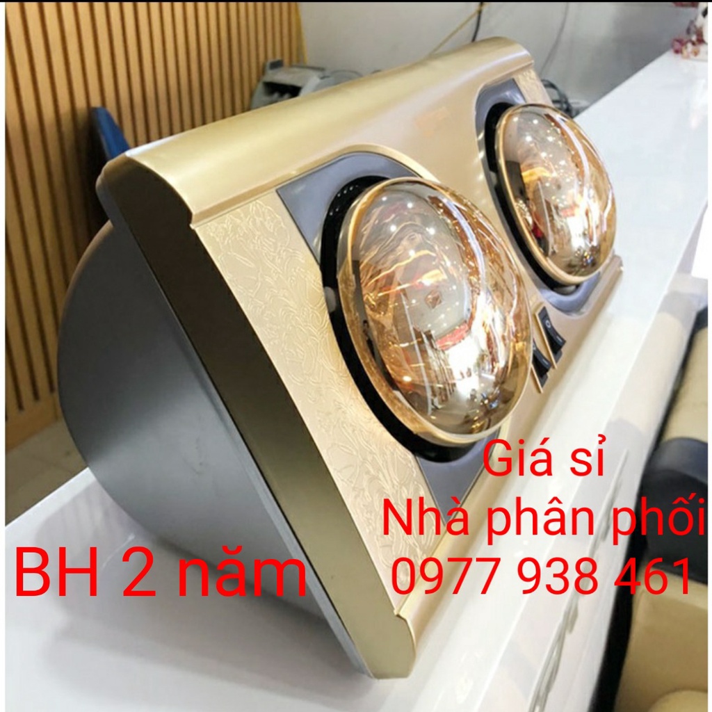 Đèn sưởi nhà tắm 2 bóng, 3 bóng , Bóng đèn sưởi 275W cao cấp ( Cam kết hàng loại 1 )