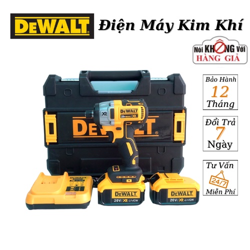 Máy Chuyên Vít Dùng Pin Dewalt DCF887 Động Cơ Lõi Đồng KHÔNG CHỔI THAN Kèm 2 PIN Máy Hãng Cho Thợ Bắn Vít Bắn Tôn
