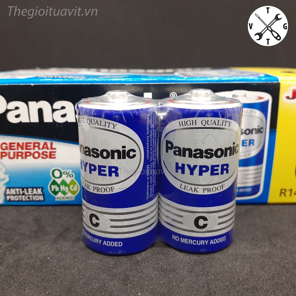 Pin trung C, pin đại D HYPER Panasonic chính hãng