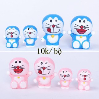 [FFESIP XTRA] bộ 4 chú doremon tráng trí bánh sinh nhật,bánh kem