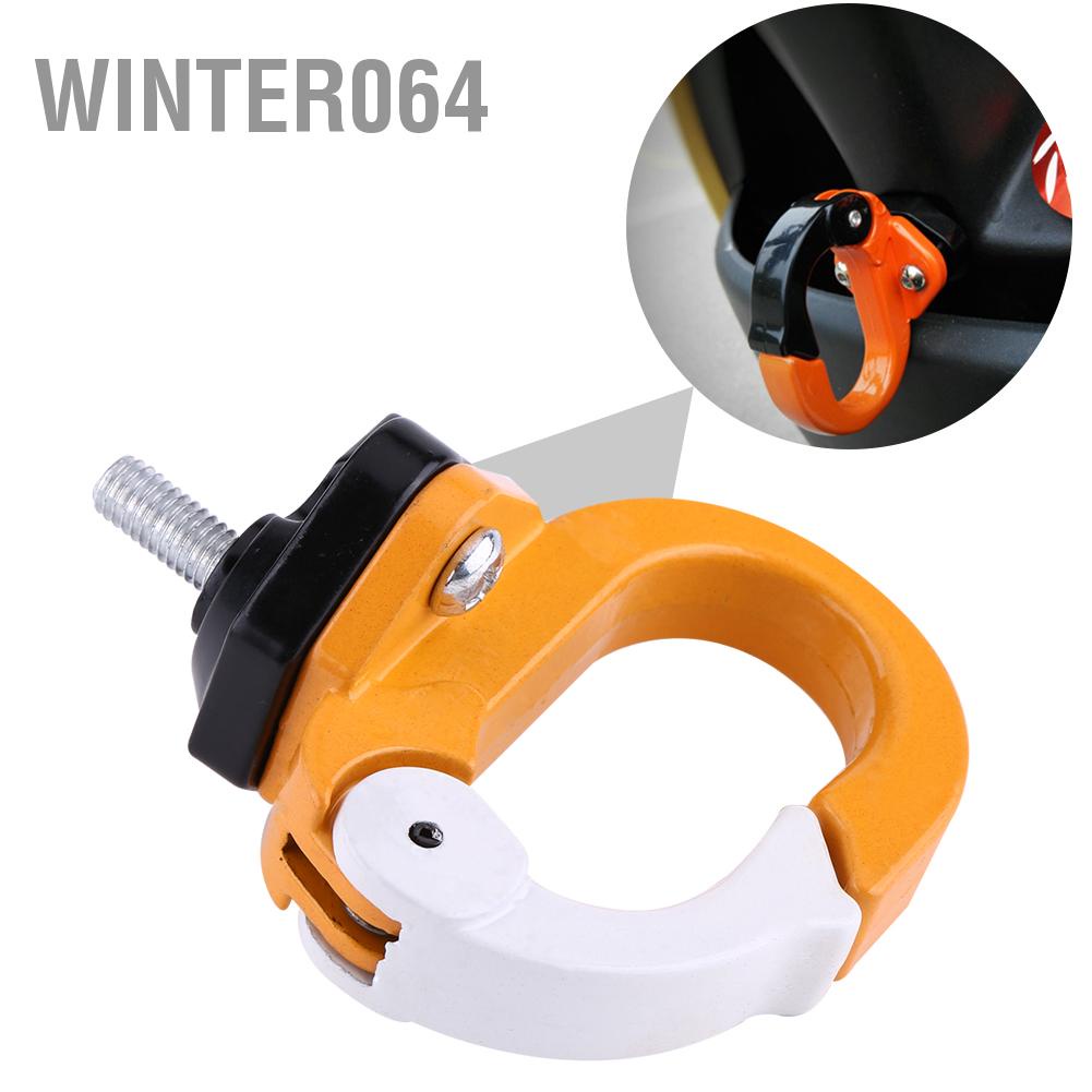 Winter064 Hợp kim nhôm phổ quát Túi bảo hiểm xe máy đựng Giá đỡ Móc treo kẹp