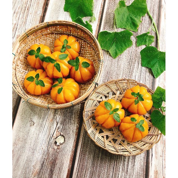 Bột Bí Đỏ sấy lạnh nguyên chất Tuệ Minh (Hộp 50g) - Bổ não cho bé, tốt cho da, mắt, tăng cường miễn dịch