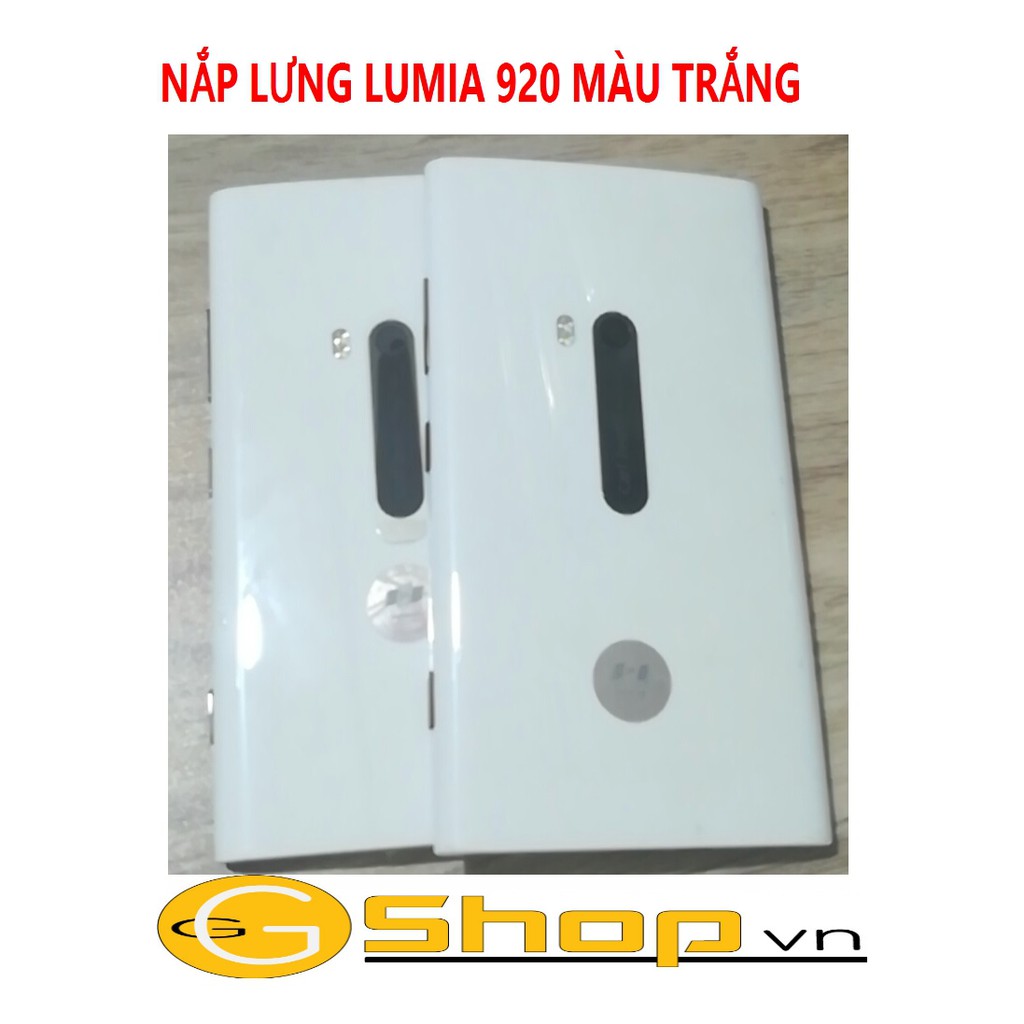 NẮP LƯNG LUMIA 920 MÀU TRẮNG