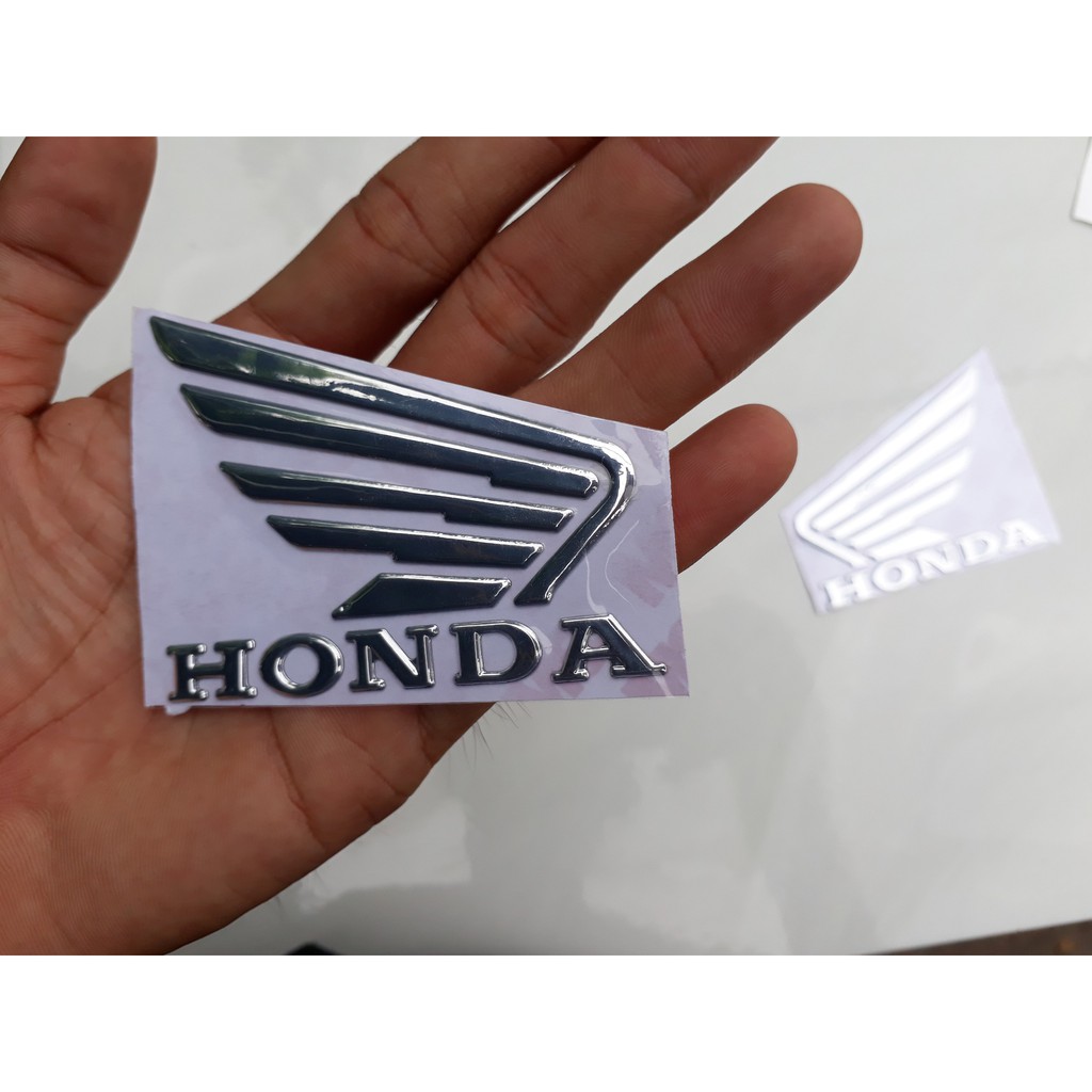 [Giá 1 đôi] Tem logo Honda Cánh chim