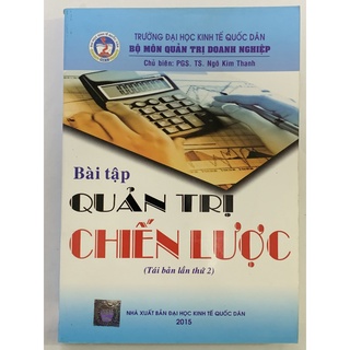 Sách - bài tập quản trị chiến lược