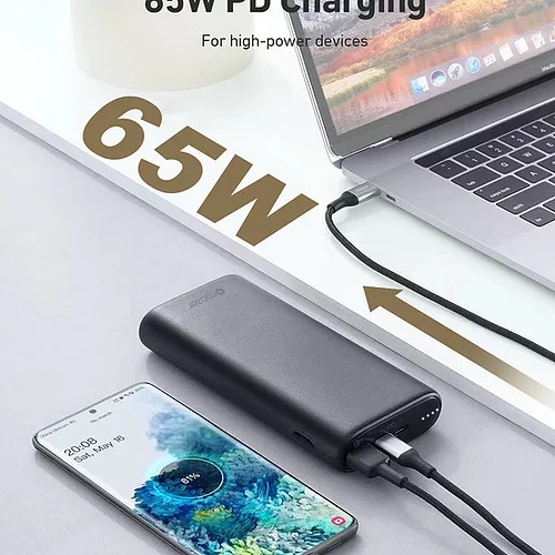 Pin Dự Phòng Mazer Infinite.BOOST ULTRA.POWER PD 65W Laptop Portable Charger