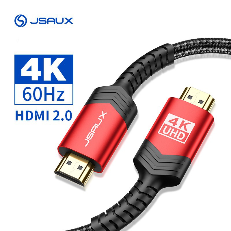 Dây HDMI JSAUX đầu tốc độ cao 4k 60hz 18gbps