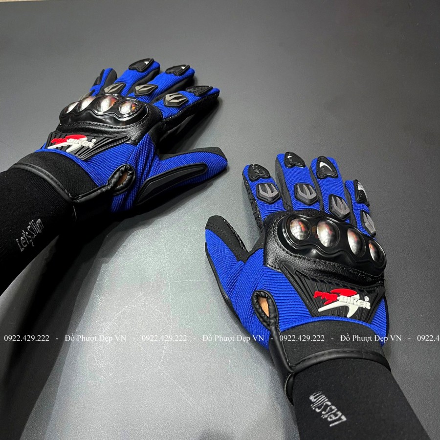 Găng tay Probiker dài ngón gù inox