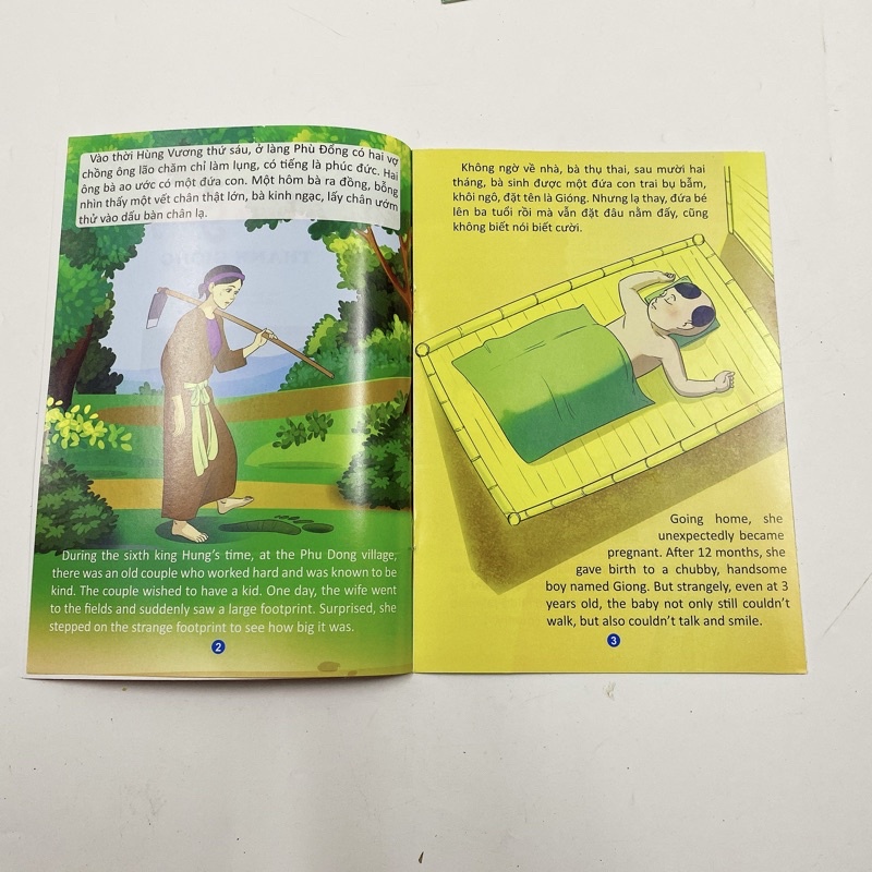 Sách – Truyện cổ tích song ngữ Việt Anh chọn lẻ cuốn