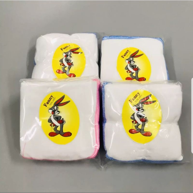 [Mã 267FMCGSALE giảm 8% đơn 500K] 10 chiếc khăn sữa 2 lớp fani thỏ cao cấp cho bé