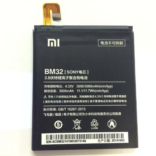 Pin Xiaomi mi4 BM32 xịn bảo hành 3 tháng