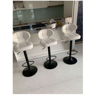 [CHỌN MÀU IB]- Ghế quầy bar- quầy lễ tân ben điều chỉnh cao thấp