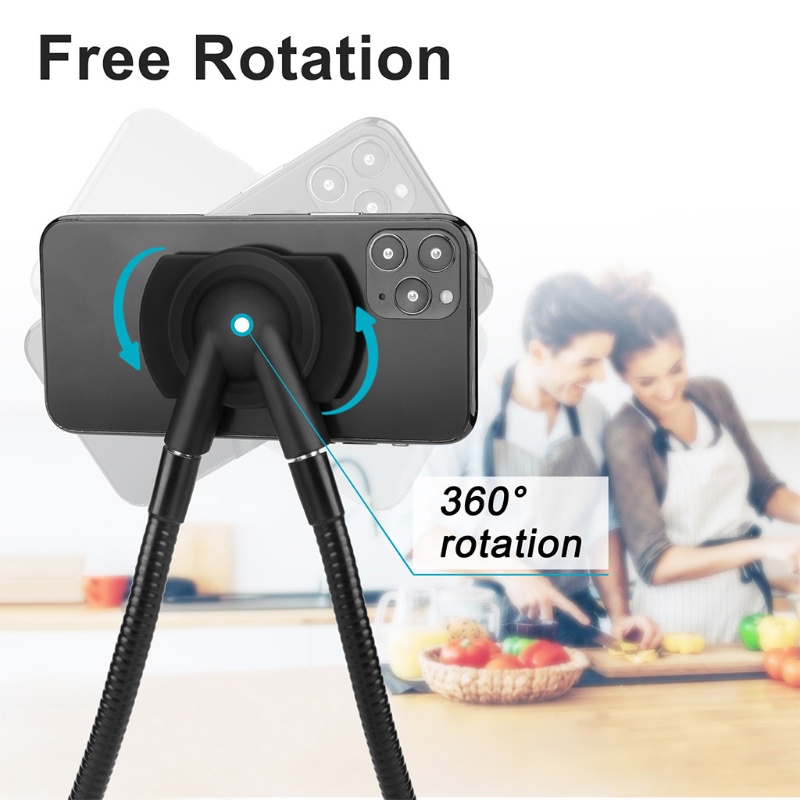 hung Hands-free Viewing Mobile Phone Holder Table Top Stand Walking Sitting Watching