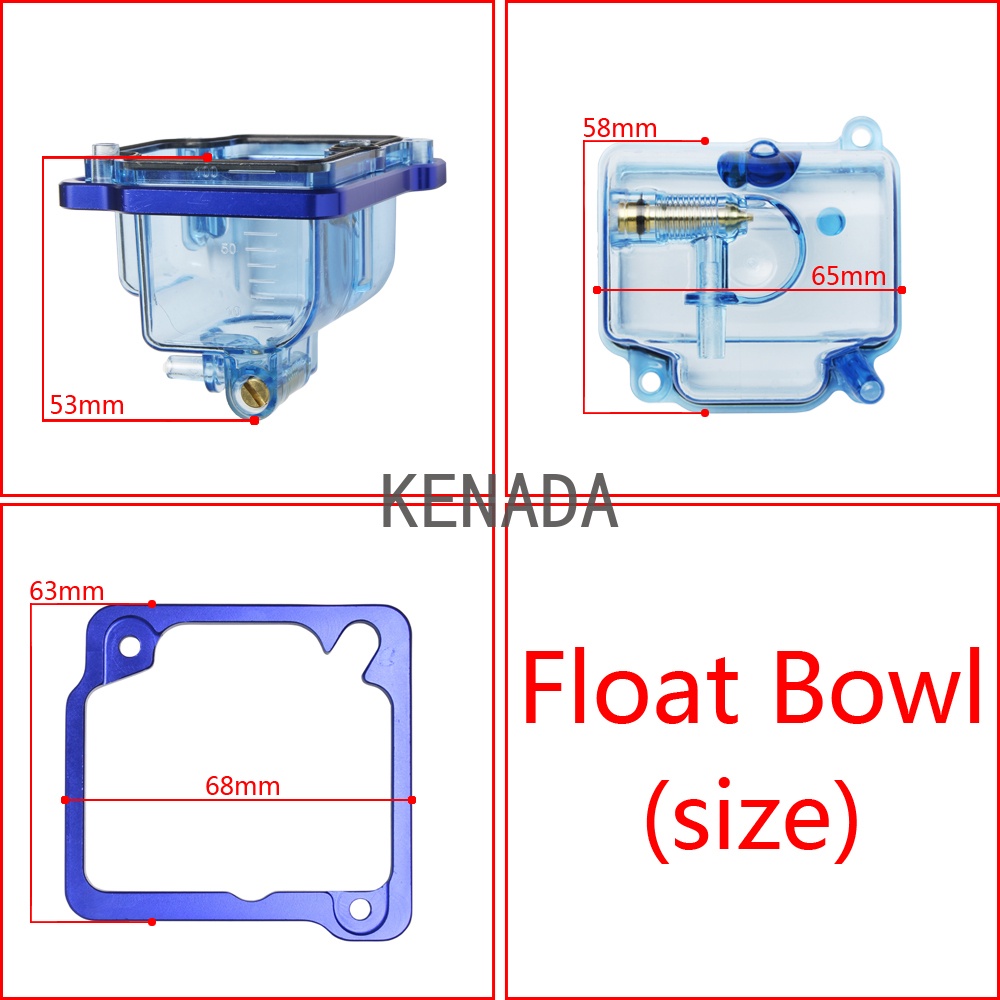 Nắp bảo vệ bộ chế hòa khí PE24/PE26/PE28/PE30/PWL (DASH KX80 KX100 KX125 NSR)