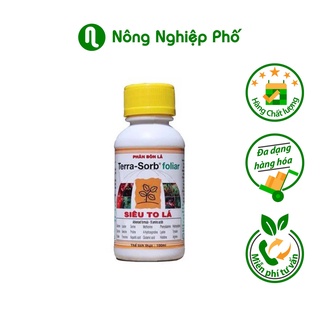 Phân bón lá Terra Sorb Foliar - Siêu to lá 100ml