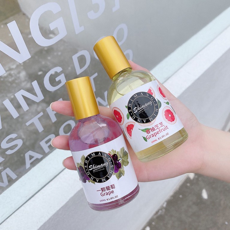Nước hoa Shimang Xịt thơm toàn thân Shimang Hương Trái Cây Tự Nhiên Thơm Mát Ngọt Ngào 100ml SNH11