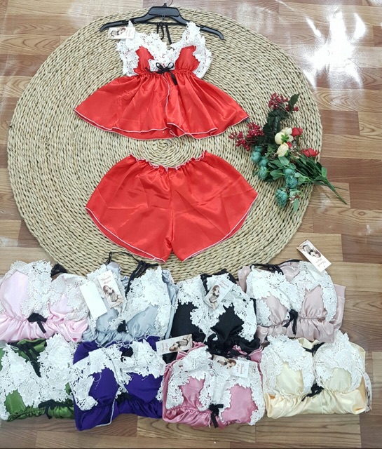 [SALE 30%] Đồ ngủ sexy ren hoa trắng dây lưng có mút | BigBuy360 - bigbuy360.vn