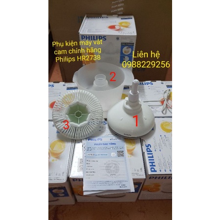 Máy vắt cam chính hãng Philip HR2738 bảo hành 24 tháng trên toàn quốc