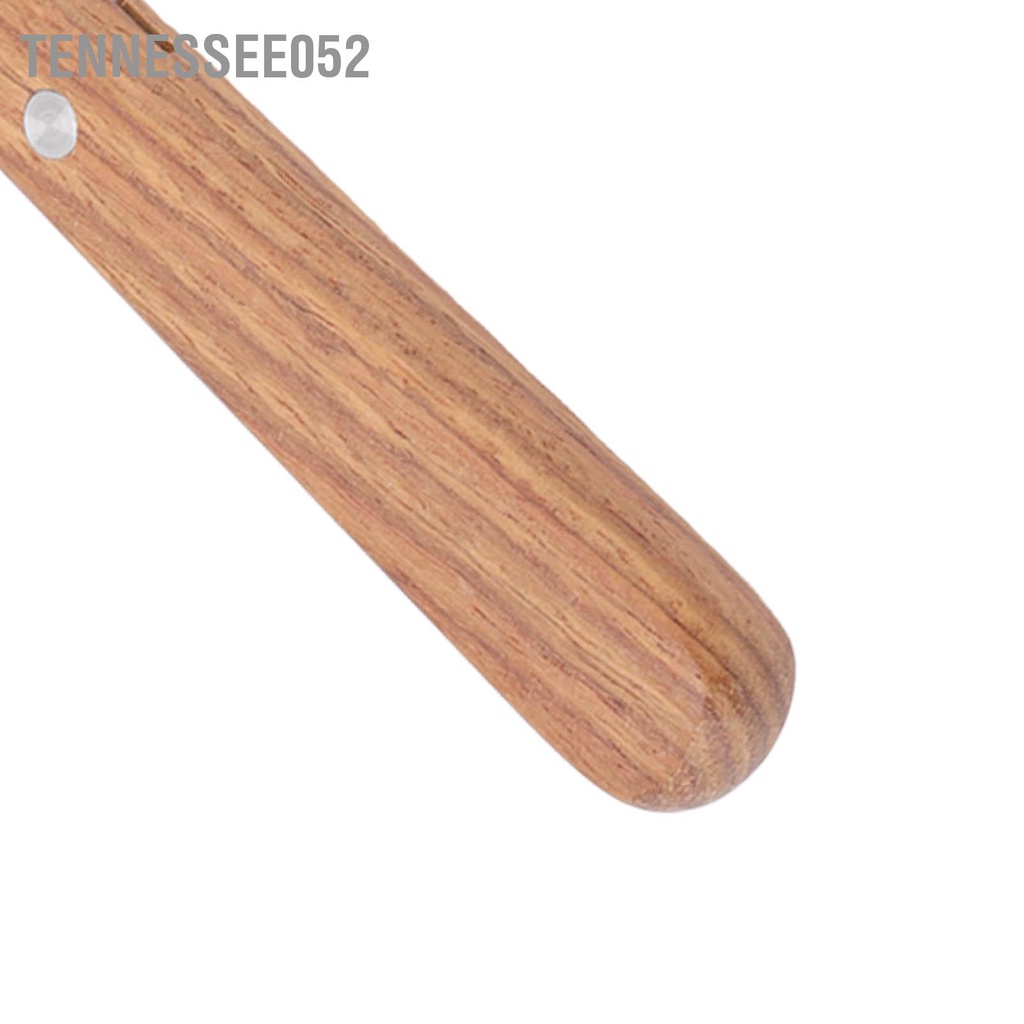 Tennessee052 Lược chải lông cho chó Loại bỏ nút thắt không đau An toàn mèo có tay cầm bằng gỗ để sử dụng phải