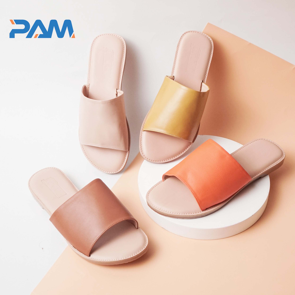 DÉP NỮ ĐẾ BỆT QUAI NGANG THỜI TRANG PAMSHOES - DBL05 (Size 36-39)
