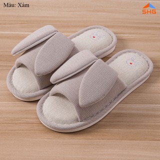 DÉP BÔNG TAI THỎ HỞ MŨI