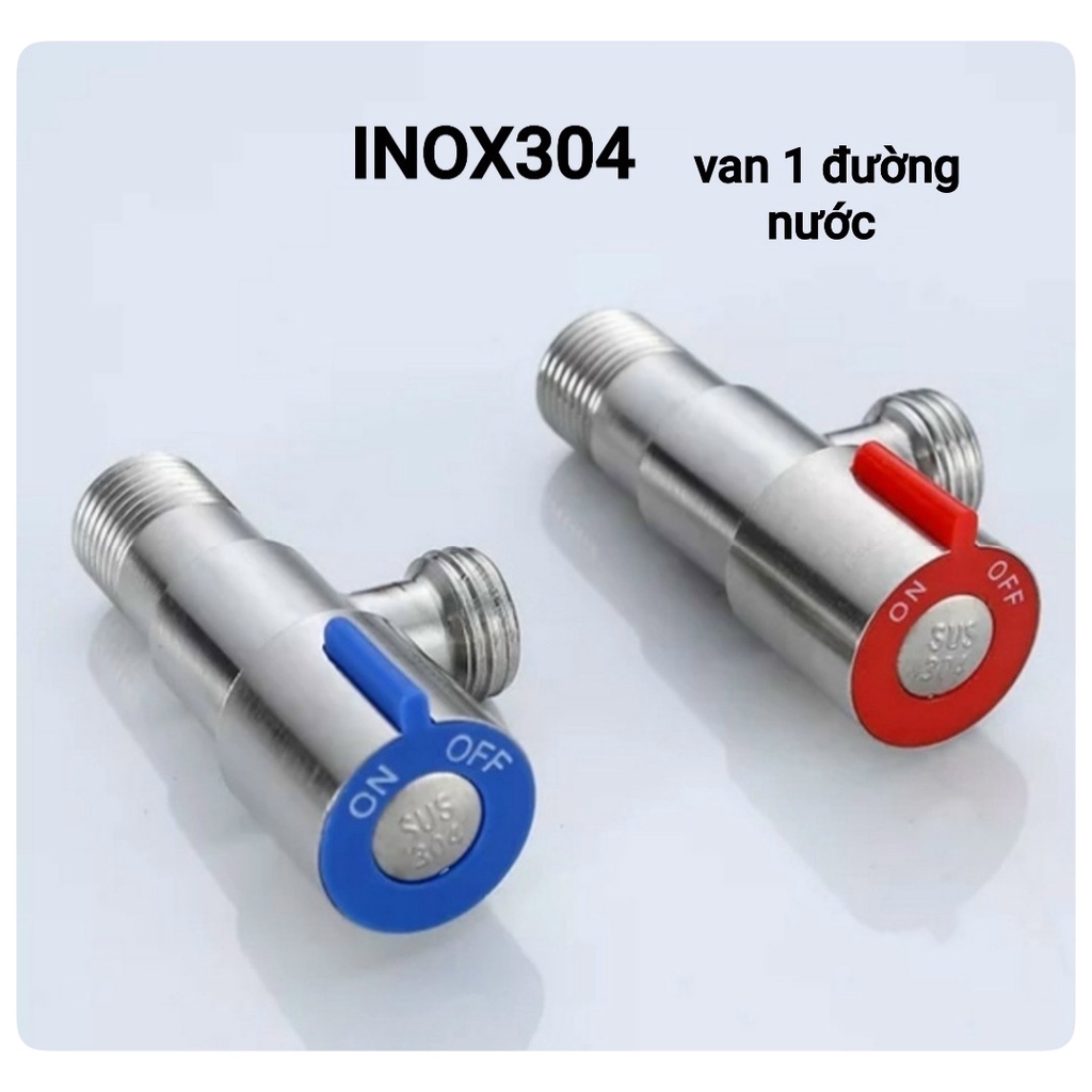 Van góc cấp nước vệ sinh phòng tắm bằng thép không gỉ 304 một đầu vào hai, ba,bốn đầu ra-YOBOMALL