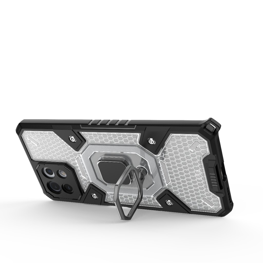 Ốp lưng Xiaomi Mi 11 Lite / 11 Lite 5G chống sốc tổ Ong Iring không gian mới giá đỡ xem phim