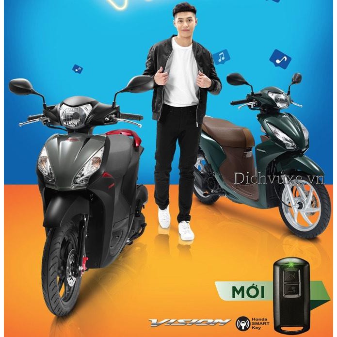 Khóa thông minh smartkey FOB Honda Lead. Honda Air Blade, Vision  Khóa thông minh smartkey chính hiệu honda