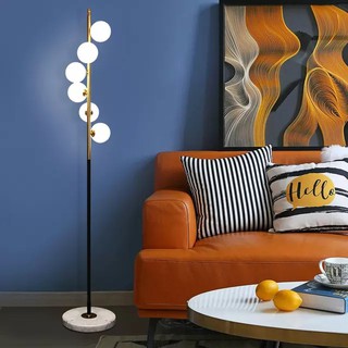 Đèn cây decor trang trí nội thất cao cấp, đèn trang trí, đèn phòng ngủ, đèn góc sofa, đèn sàn đứng