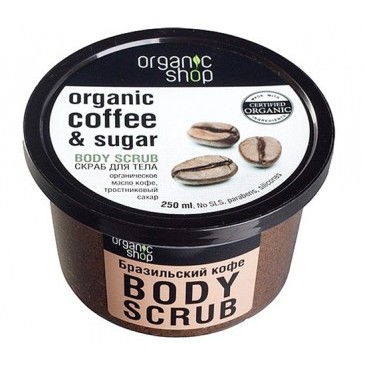 Tẩy Tế Bào Chết Toàn Thân Organic Shop Organic Coffee &amp; Sugar Body Scrub