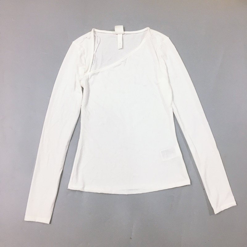 Áo HM thun tay dài cổ V neck xuất xịn