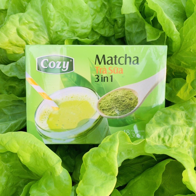 Trà sữa Cozy Matcha 3 trong 1.