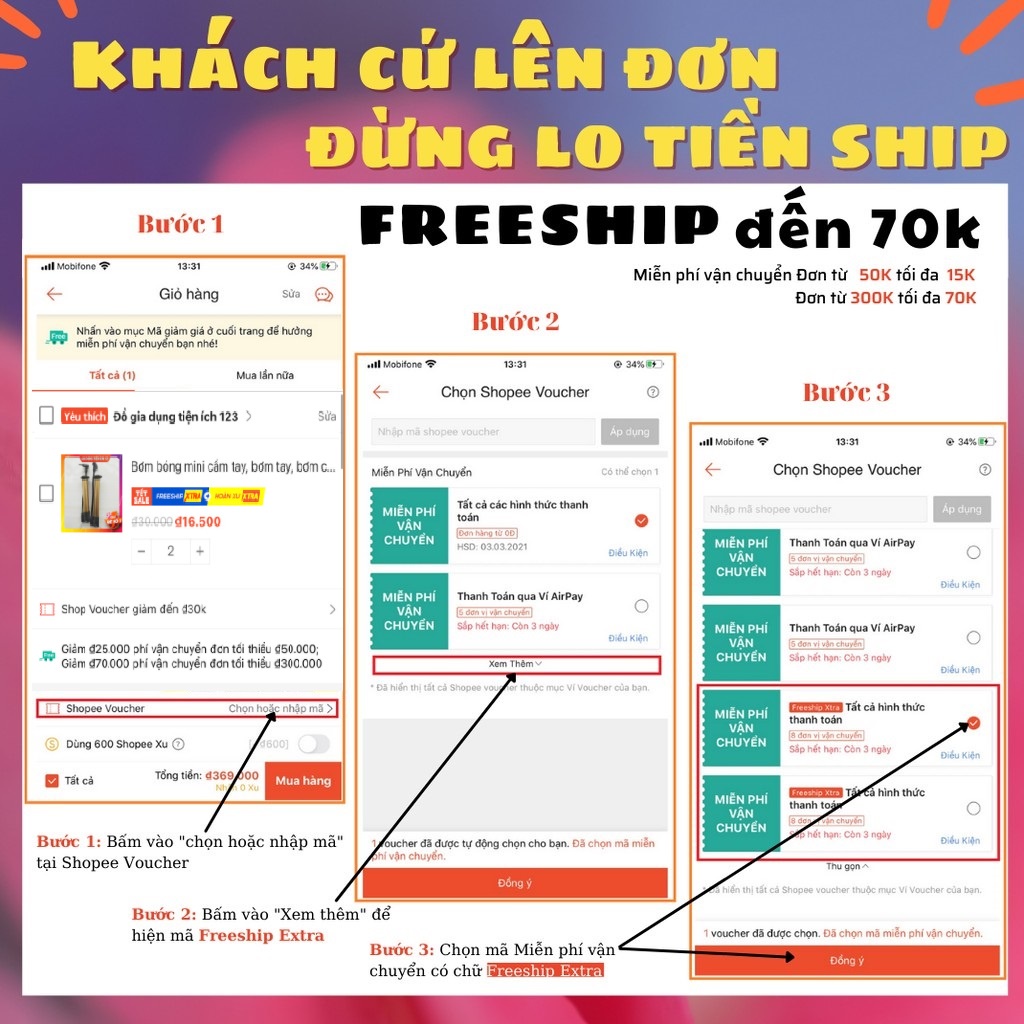 Bơm bóng mini cầm tay, bơm tay, bơm cột khí chống sốc bọc hàng thân kim loại chắc chắn
