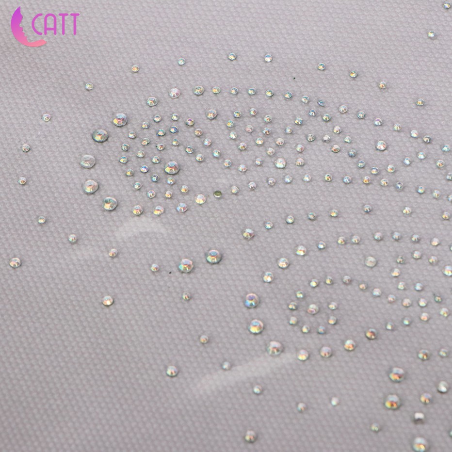 Tấm đính đá rhinestone ủi lên sửa áo thun DIY