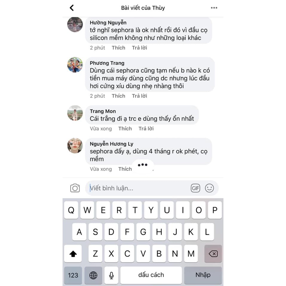 Pad rửa mặt silicon Sephora