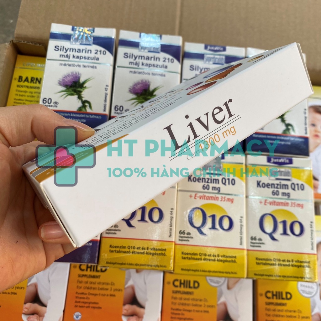 CK Liver Care 1300mg - Viên bổ gan nhập khẩu Pháp hộp 30 viên