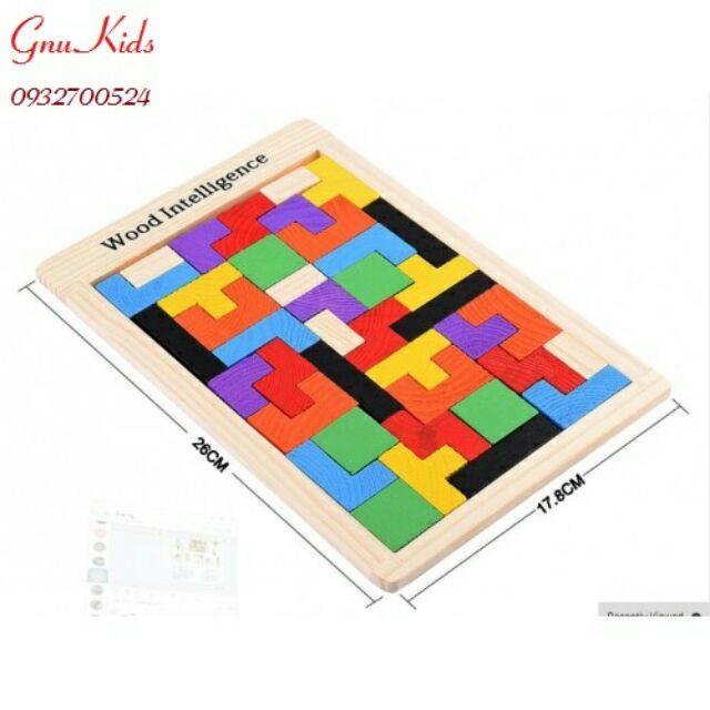 Xếp gạch bằng gỗ