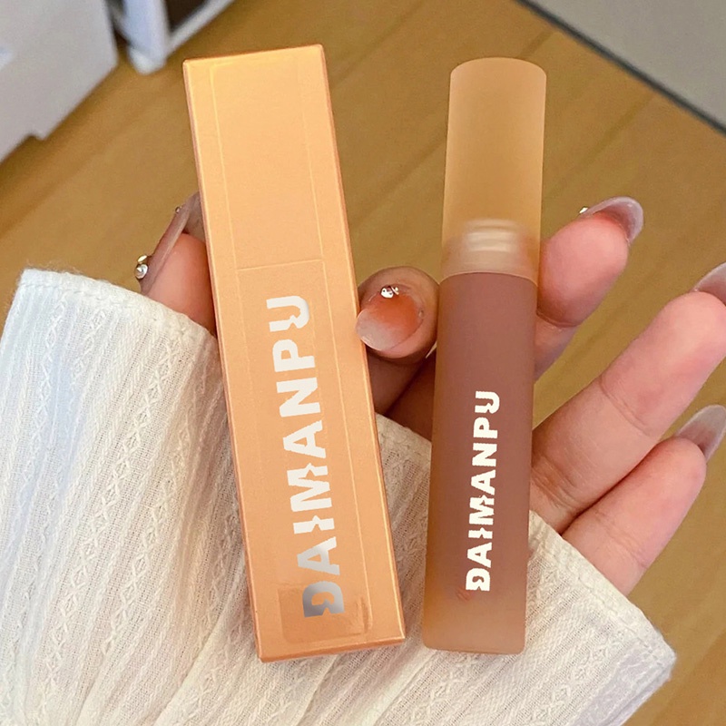 Son Môi DAIMANPU Dạng Lỏng Lâu Trôi Dưỡng Ẩm Màu Lấp Lánh