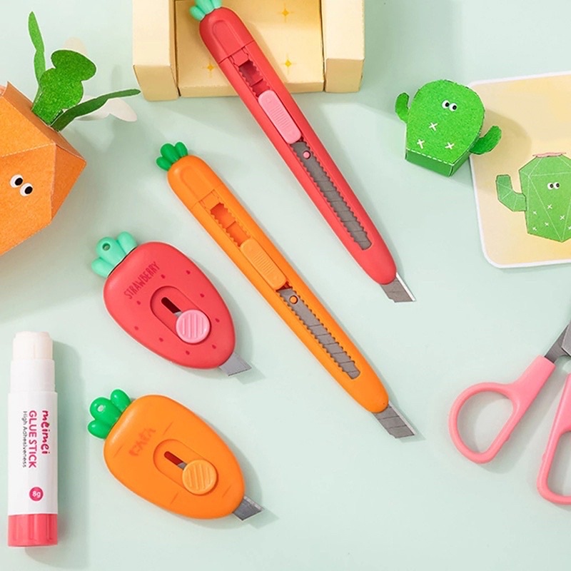 Dao cắt giấy hình cà rốt dễ thương II-GEN