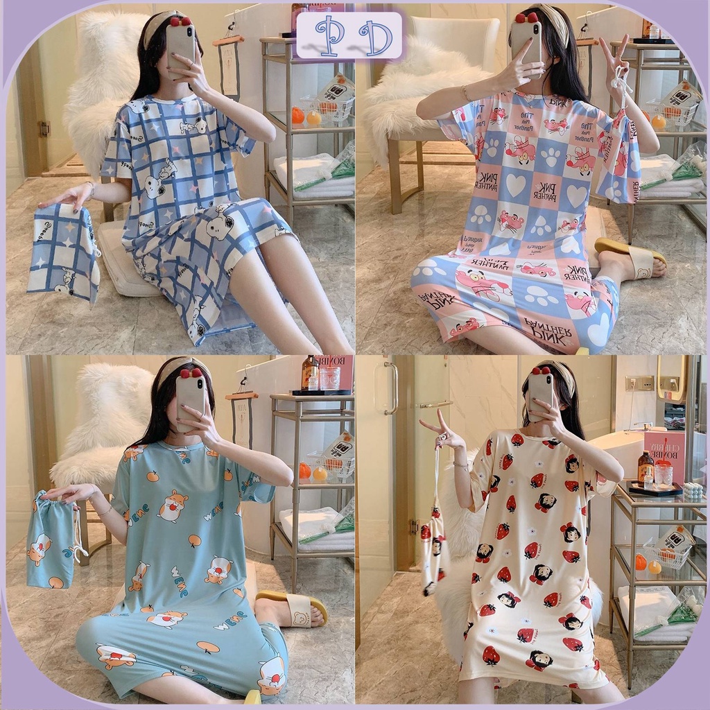 Đầm Ngủ Dài Mặc Hàng Ngày | Negligee Nữ | Nhập Khẩu Negligee | Hôm nay là Negligee